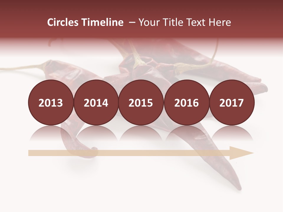 Arbol Chili Capsicum Chilli PowerPoint Template