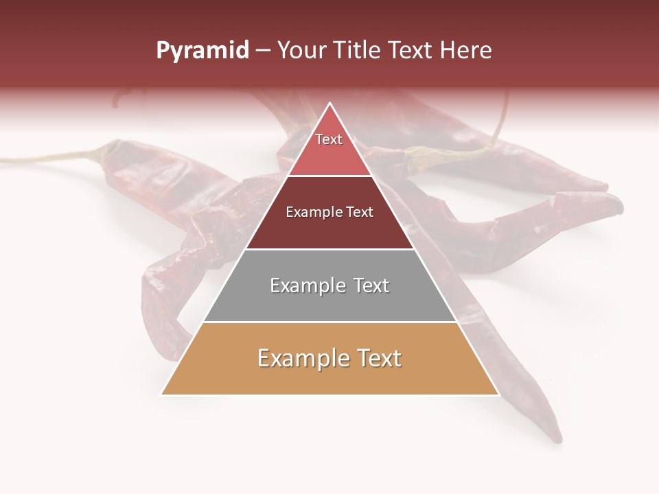 Arbol Chili Capsicum Chilli PowerPoint Template