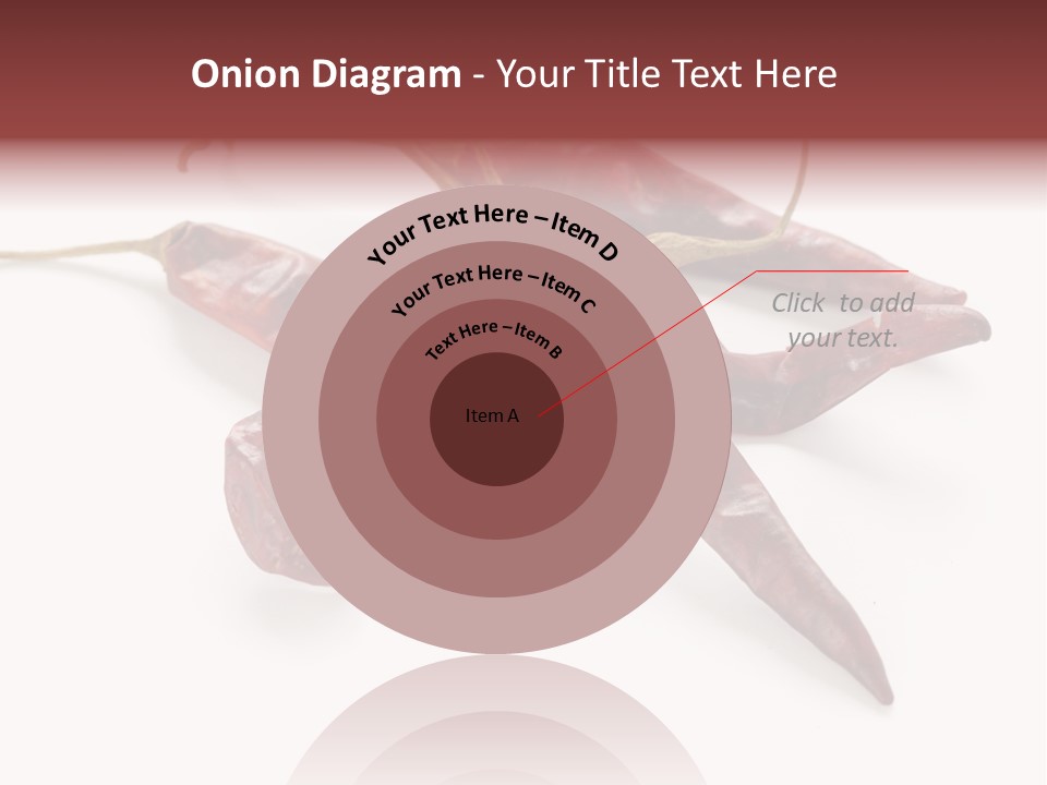 Arbol Chili Capsicum Chilli PowerPoint Template