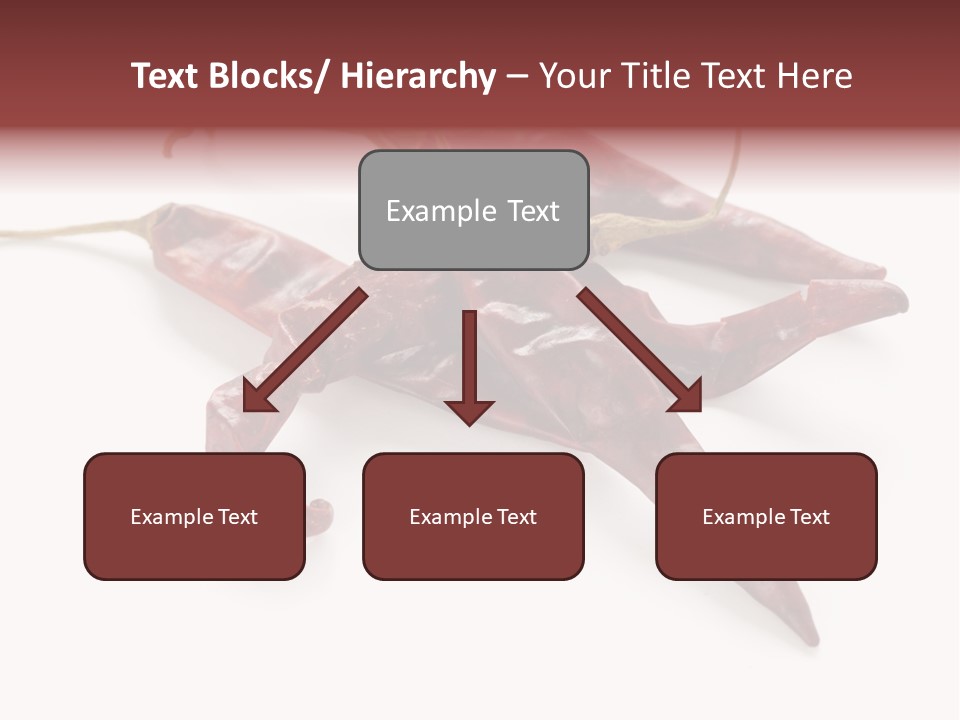 Arbol Chili Capsicum Chilli PowerPoint Template