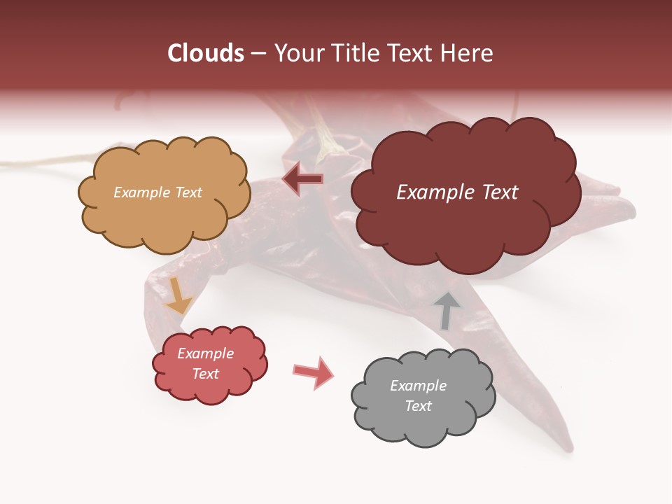 Arbol Chili Capsicum Chilli PowerPoint Template