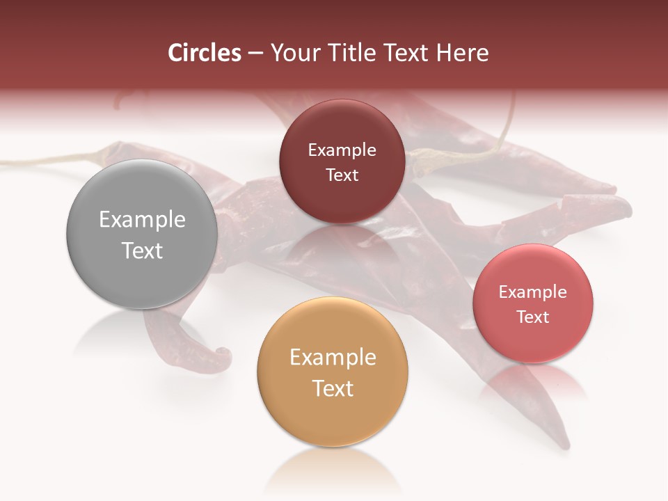 Arbol Chili Capsicum Chilli PowerPoint Template