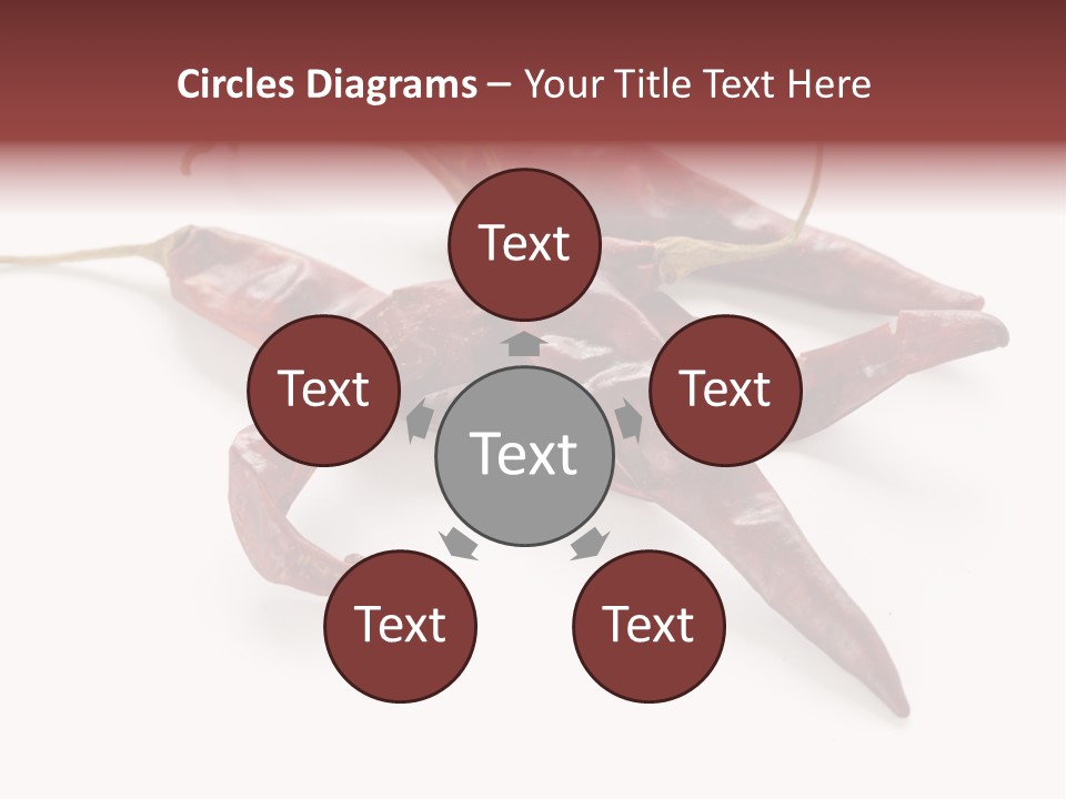 Arbol Chili Capsicum Chilli PowerPoint Template