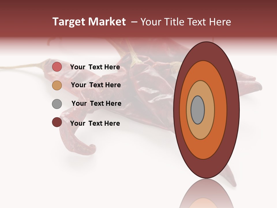 Arbol Chili Capsicum Chilli PowerPoint Template