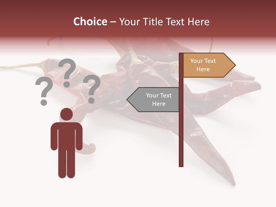 Arbol Chili Capsicum Chilli PowerPoint Template