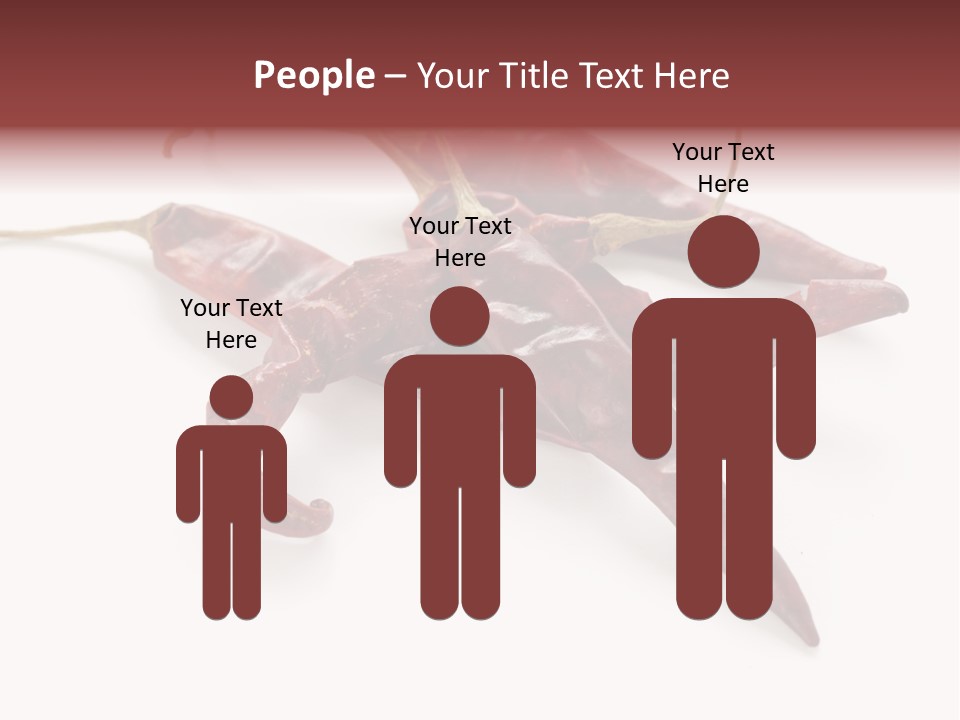 Arbol Chili Capsicum Chilli PowerPoint Template