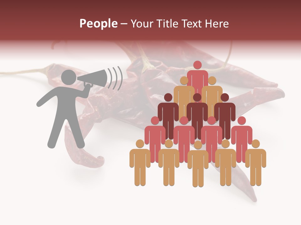 Arbol Chili Capsicum Chilli PowerPoint Template