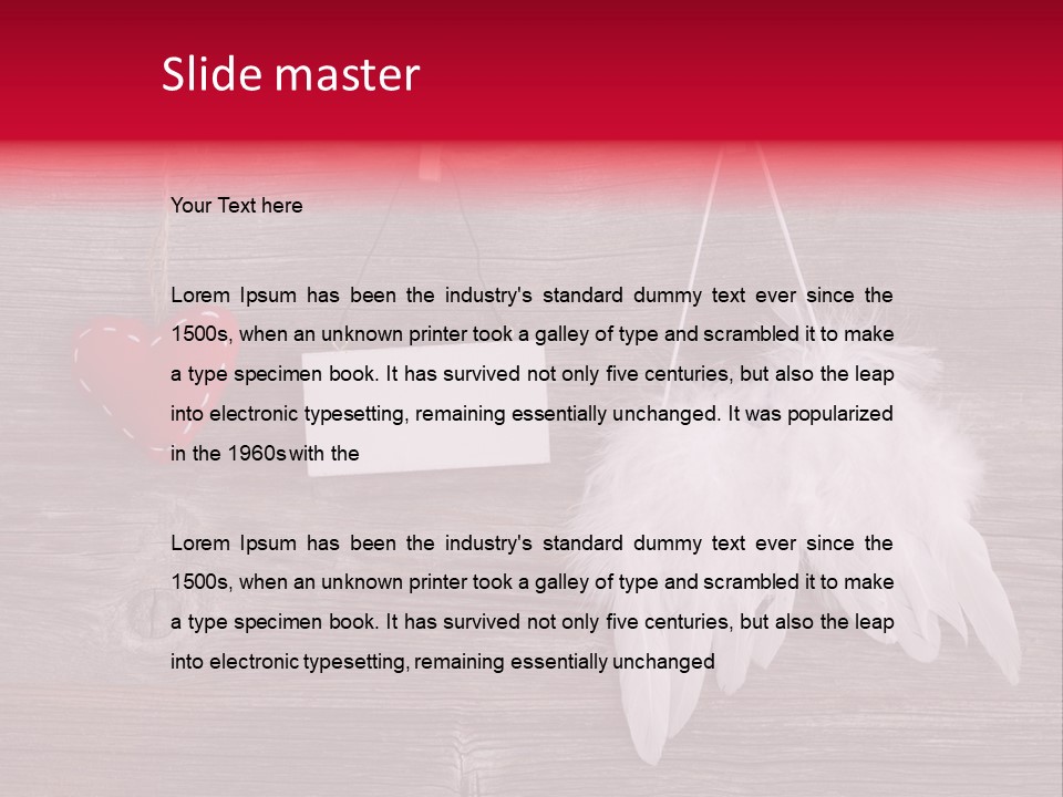 Letter Dream Guarding PowerPoint Template