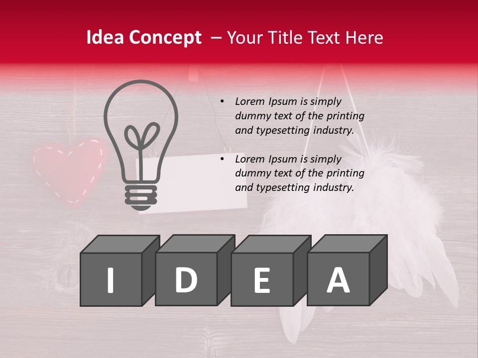 Letter Dream Guarding PowerPoint Template