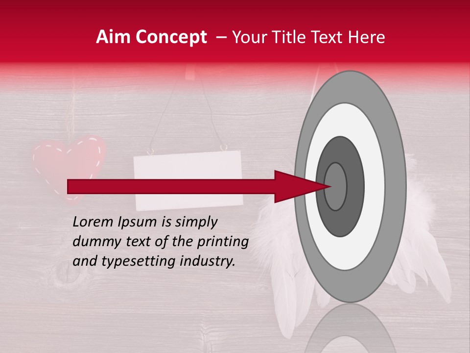 Letter Dream Guarding PowerPoint Template