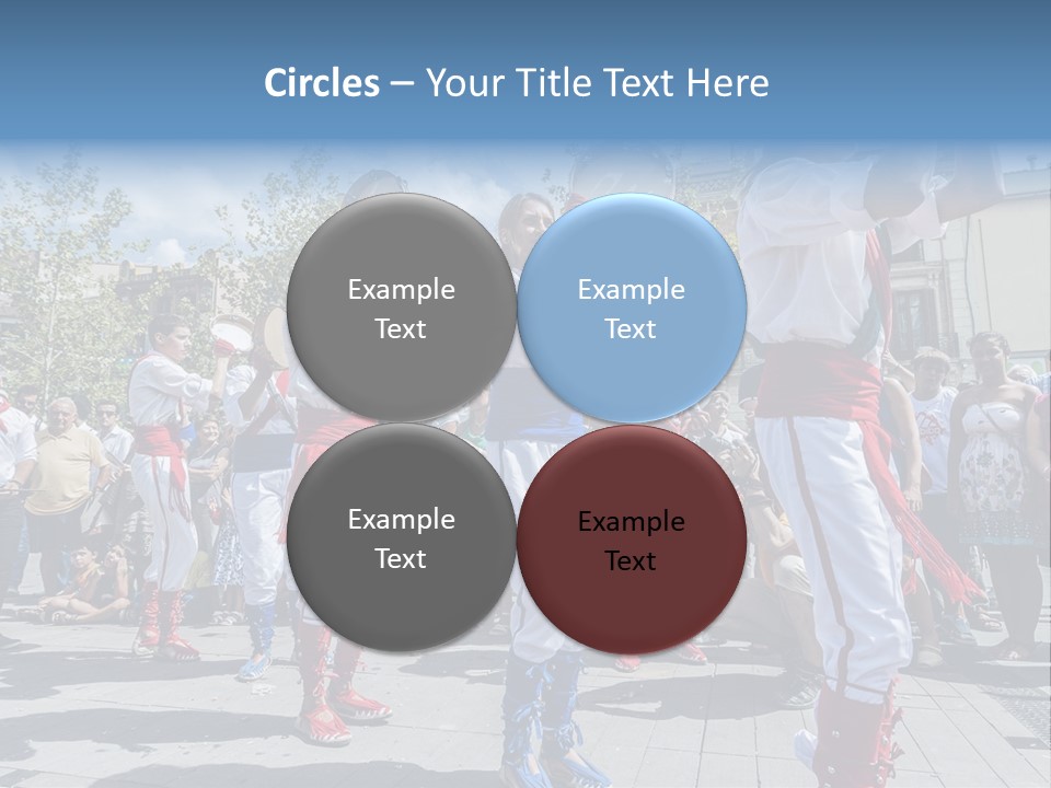 Catalan Europe Cercavila PowerPoint Template