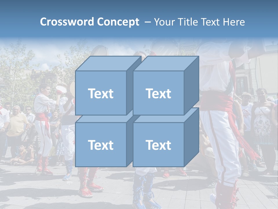 Catalan Europe Cercavila PowerPoint Template