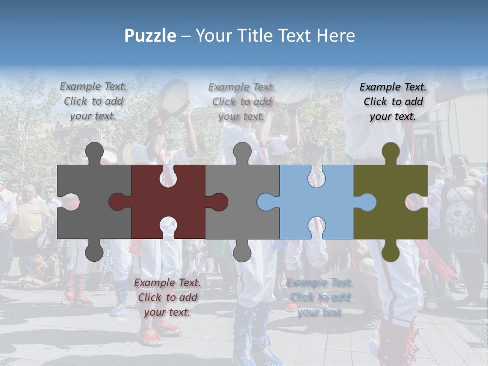 Catalan Europe Cercavila PowerPoint Template