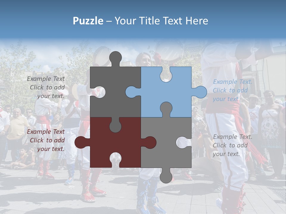 Catalan Europe Cercavila PowerPoint Template