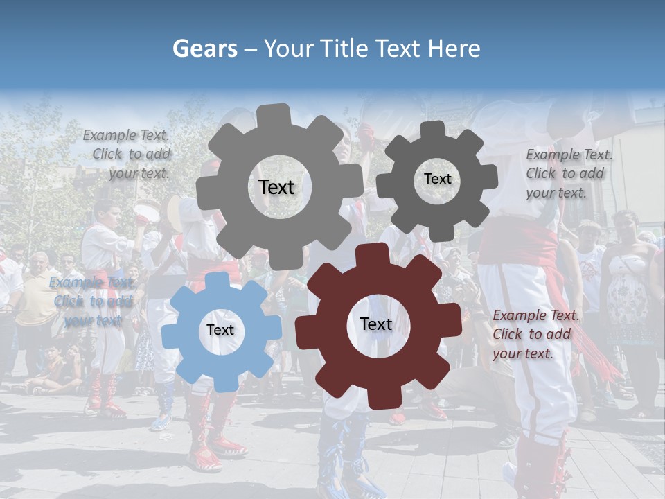 Catalan Europe Cercavila PowerPoint Template