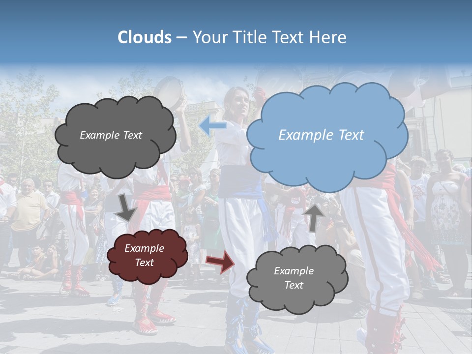 Catalan Europe Cercavila PowerPoint Template