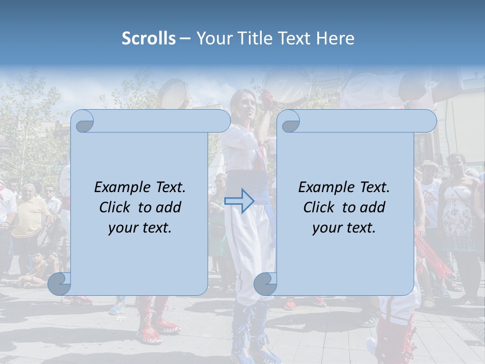Catalan Europe Cercavila PowerPoint Template