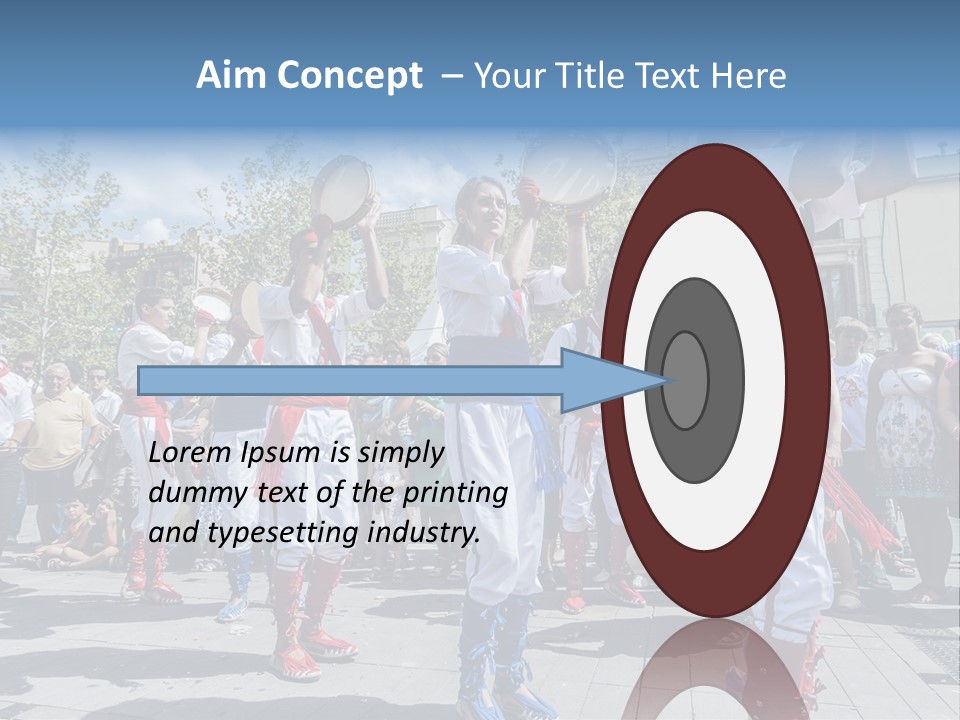 Catalan Europe Cercavila PowerPoint Template