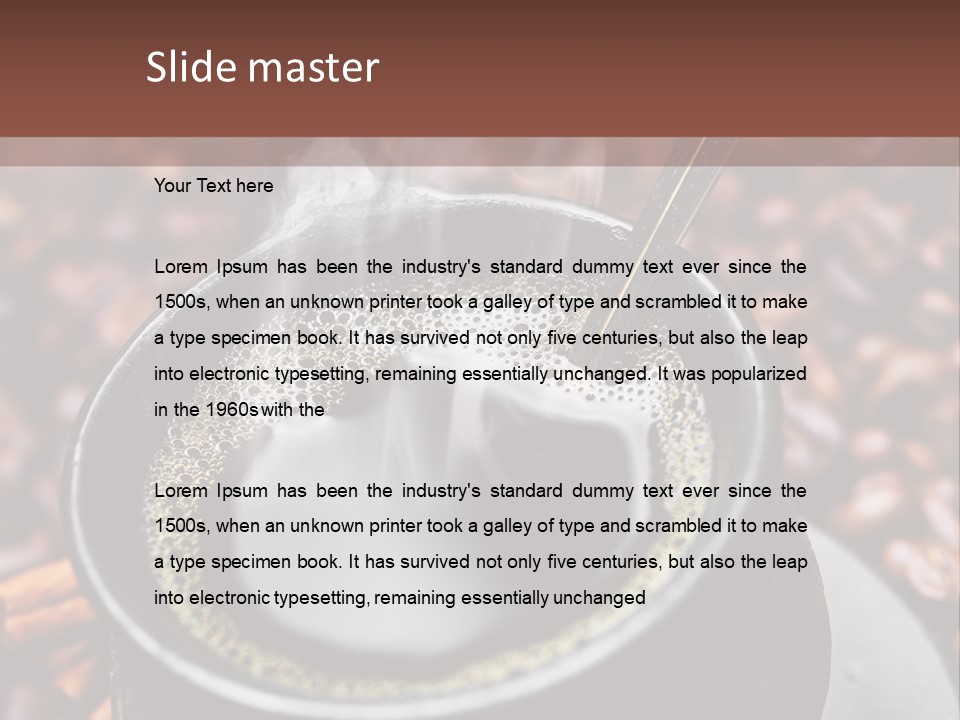 Unhealthy Natural Life PowerPoint Template