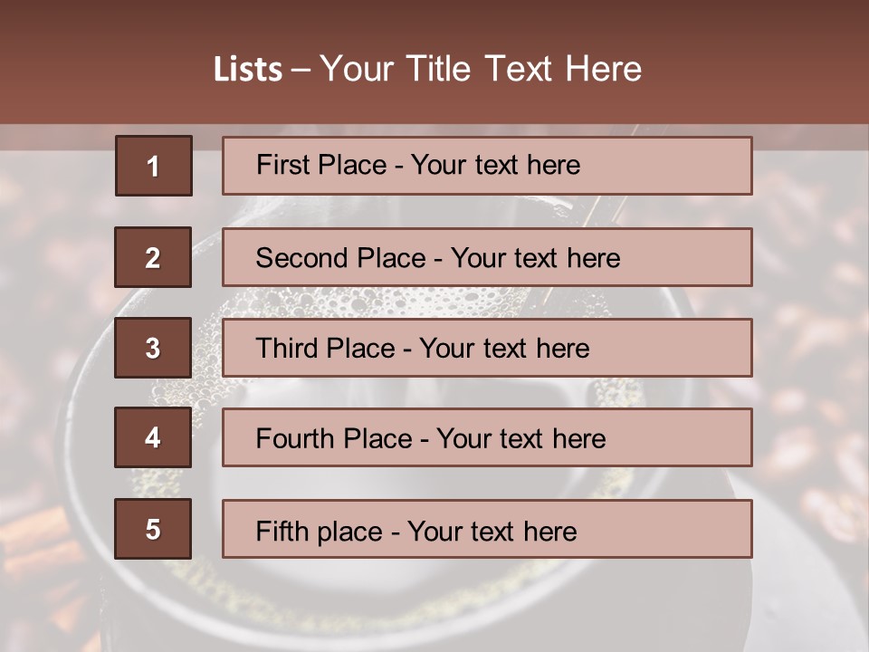 Unhealthy Natural Life PowerPoint Template