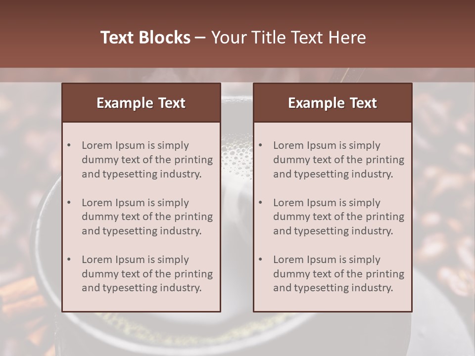 Unhealthy Natural Life PowerPoint Template