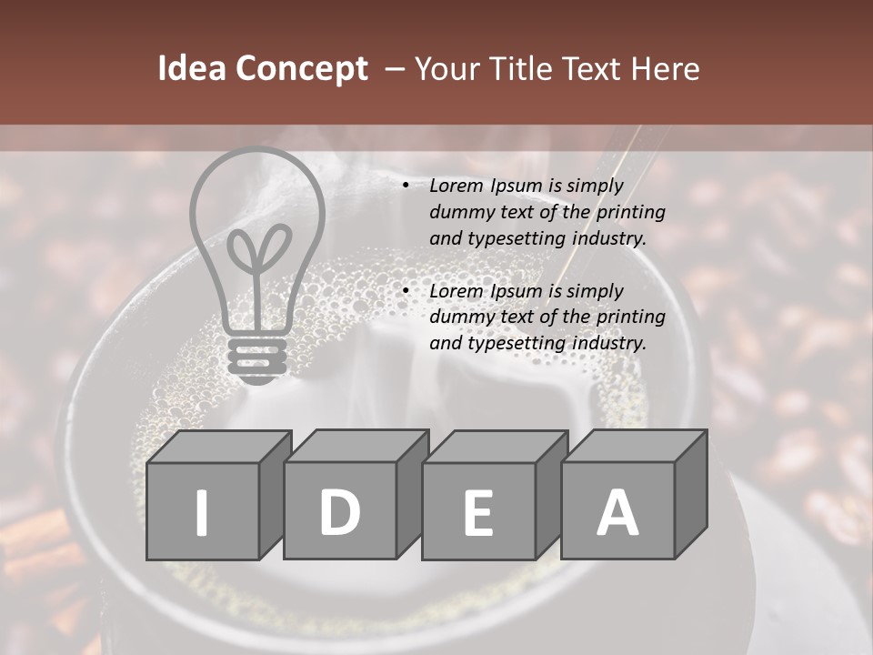 Unhealthy Natural Life PowerPoint Template