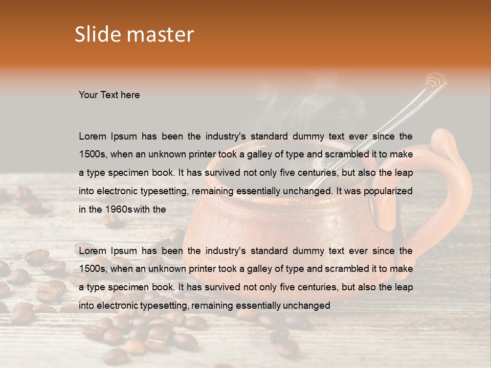 Beverage Food Taste PowerPoint Template