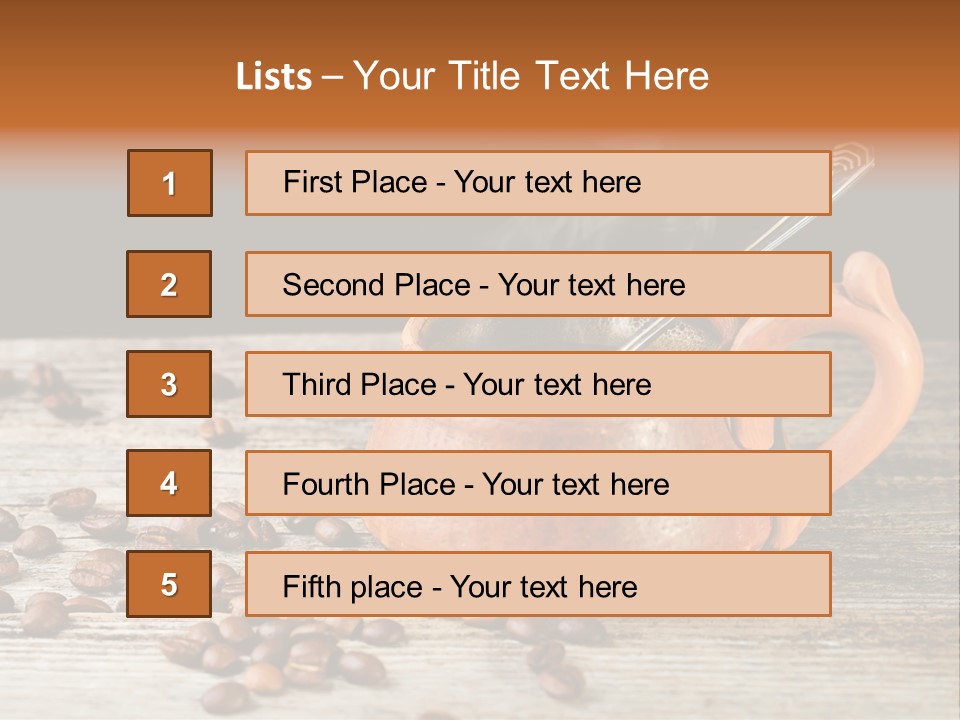 Beverage Food Taste PowerPoint Template