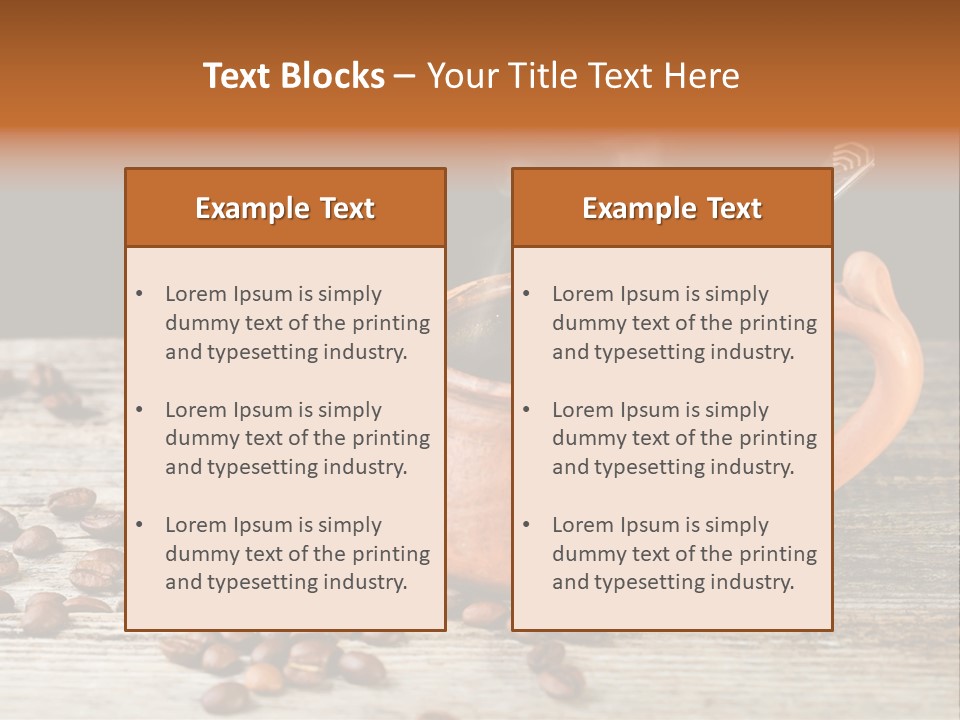 Beverage Food Taste PowerPoint Template