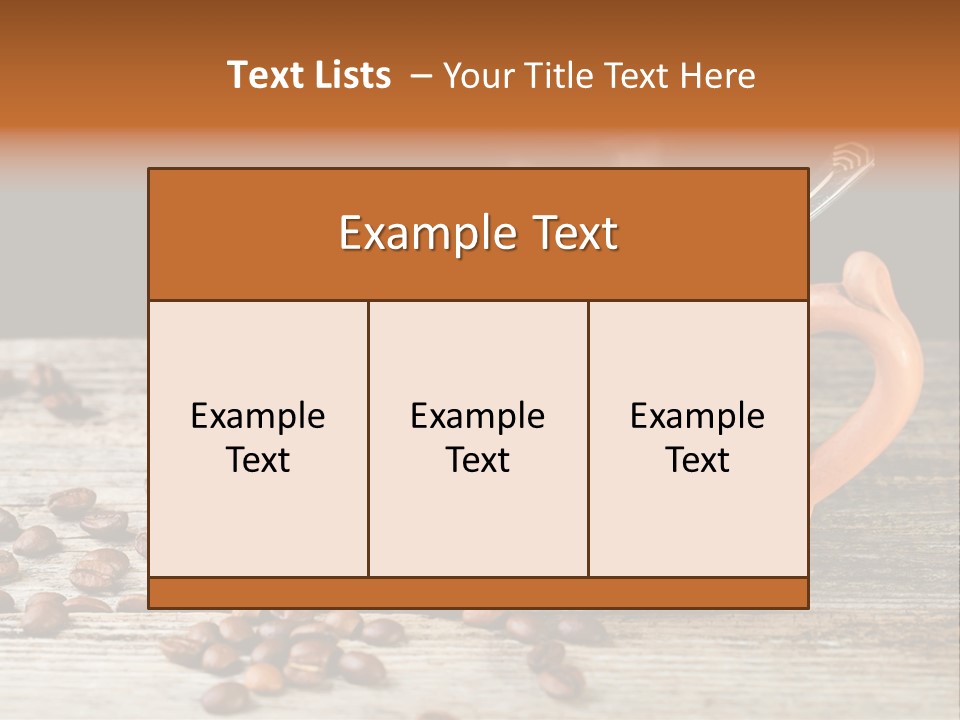 Beverage Food Taste PowerPoint Template