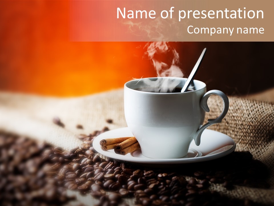 Natural Bean Copy PowerPoint Template