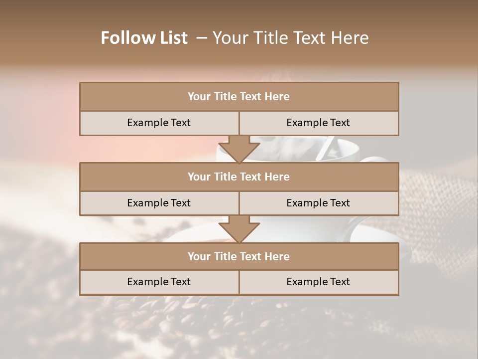 Natural Bean Copy PowerPoint Template