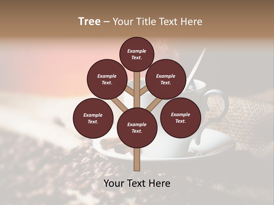 Natural Bean Copy PowerPoint Template