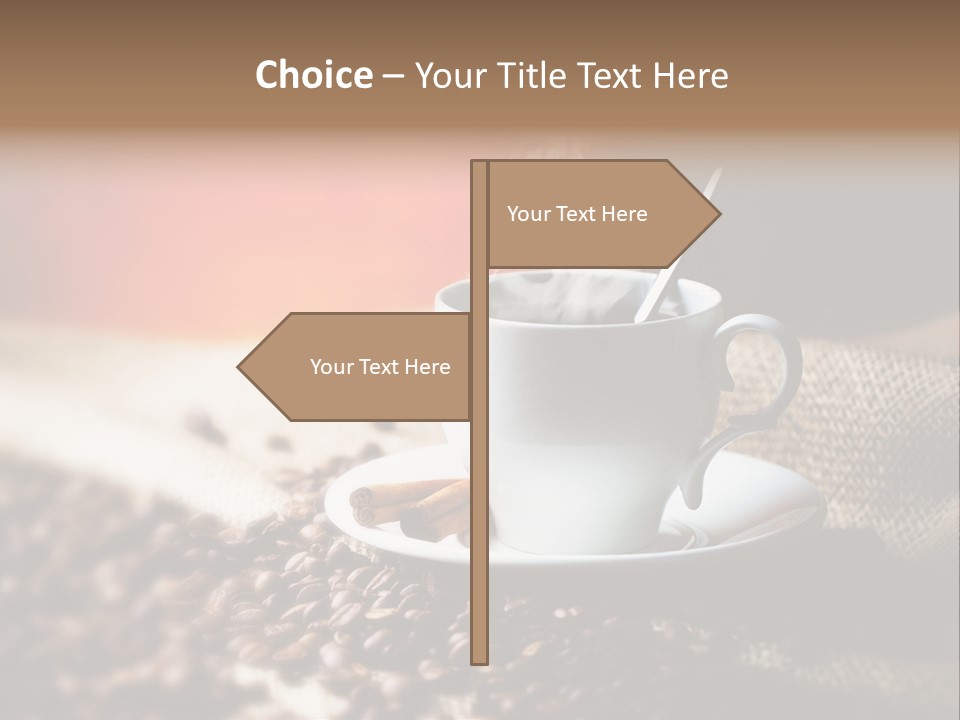 Natural Bean Copy PowerPoint Template