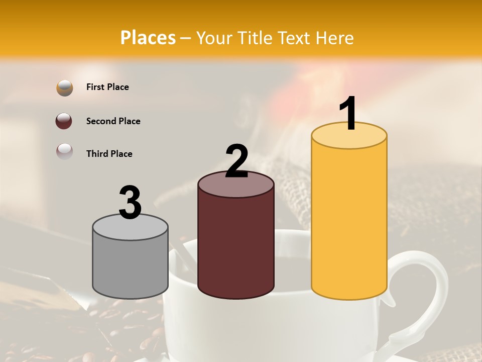 Close Decoration Roasted PowerPoint Template