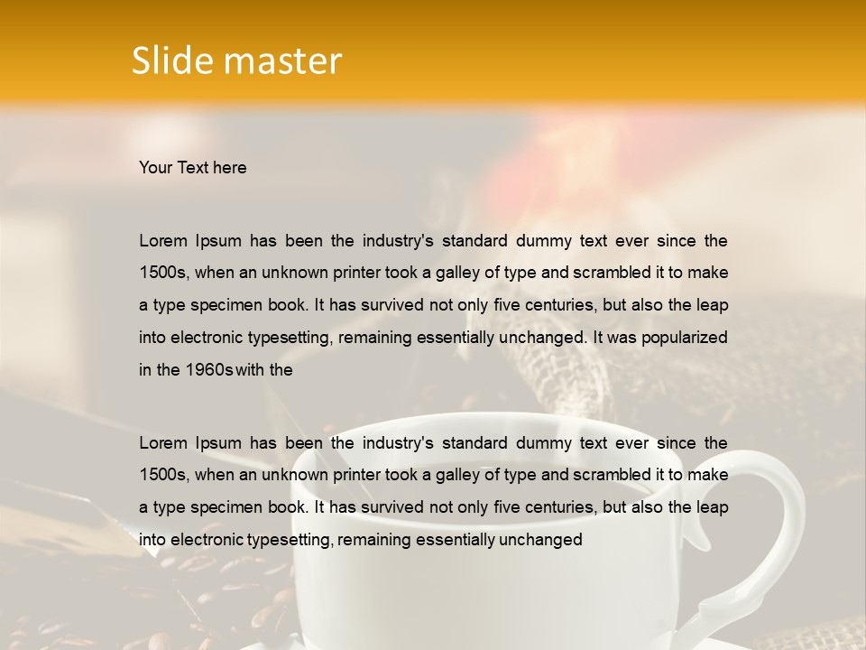 Close Decoration Roasted PowerPoint Template