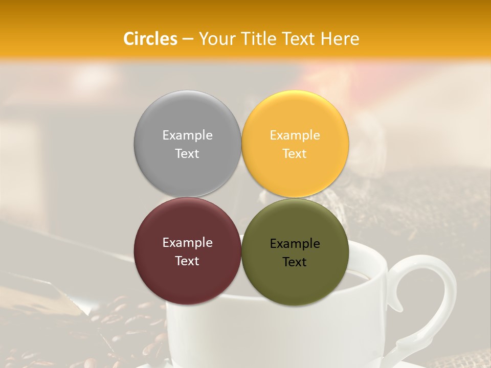 Close Decoration Roasted PowerPoint Template