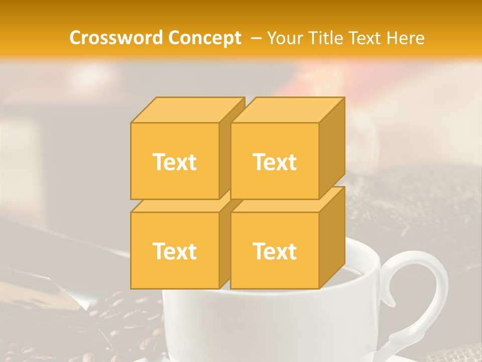 Close Decoration Roasted PowerPoint Template