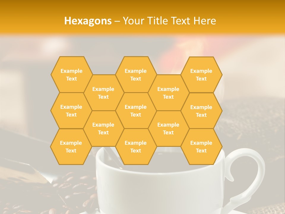 Close Decoration Roasted PowerPoint Template