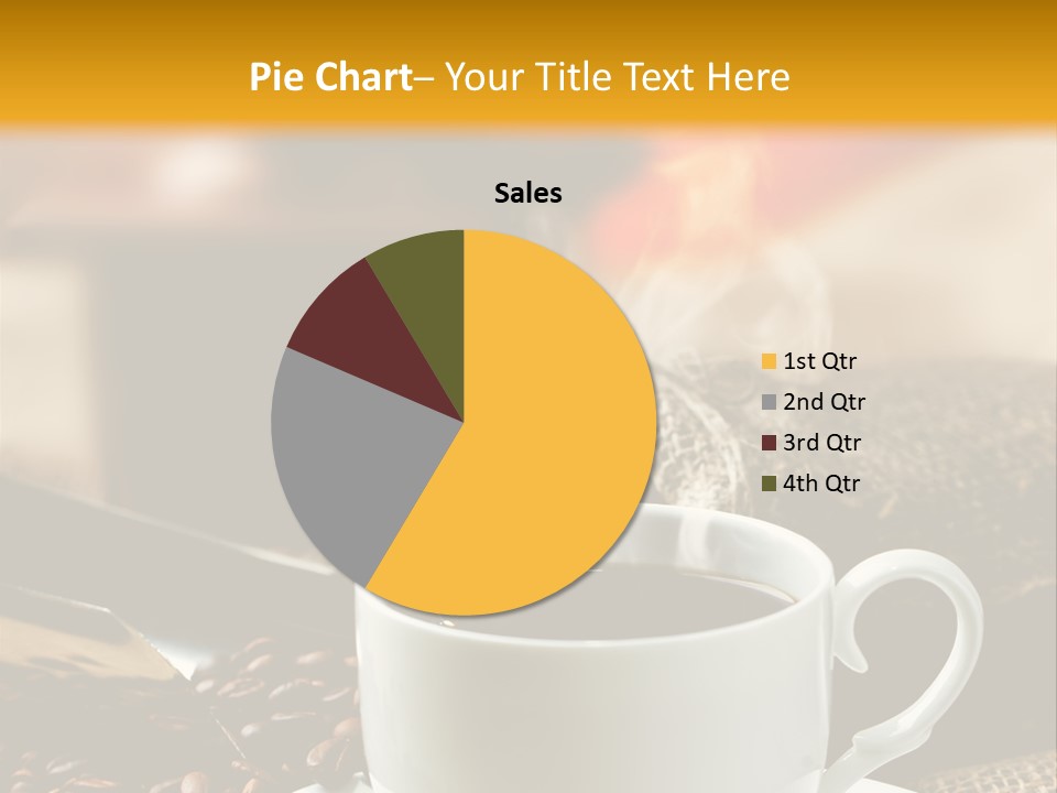 Close Decoration Roasted PowerPoint Template