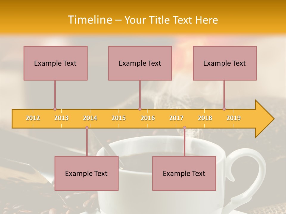 Close Decoration Roasted PowerPoint Template