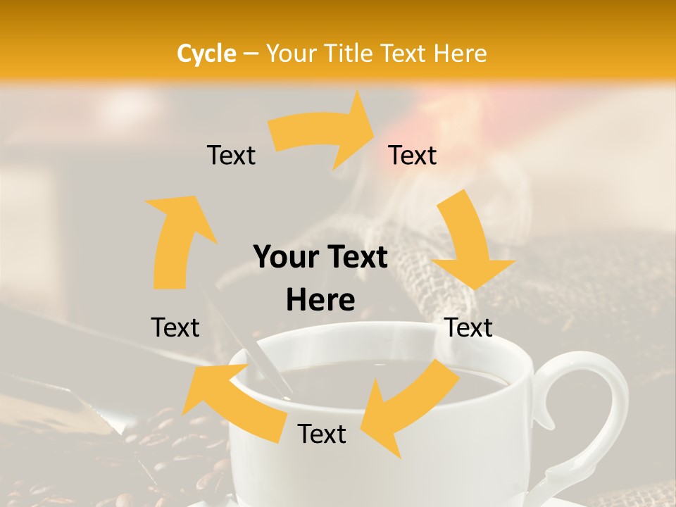 Close Decoration Roasted PowerPoint Template