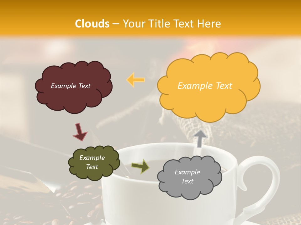 Close Decoration Roasted PowerPoint Template