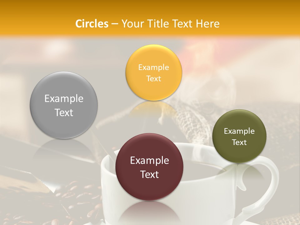 Close Decoration Roasted PowerPoint Template