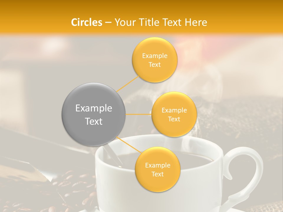 Close Decoration Roasted PowerPoint Template