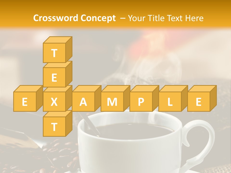 Close Decoration Roasted PowerPoint Template