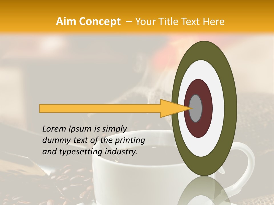 Close Decoration Roasted PowerPoint Template