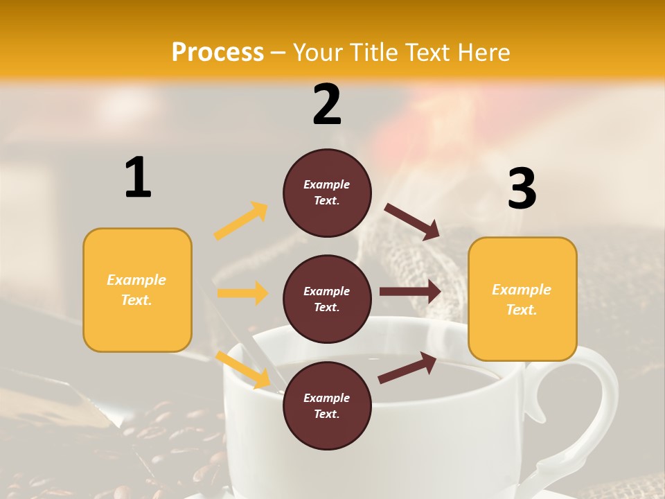 Close Decoration Roasted PowerPoint Template