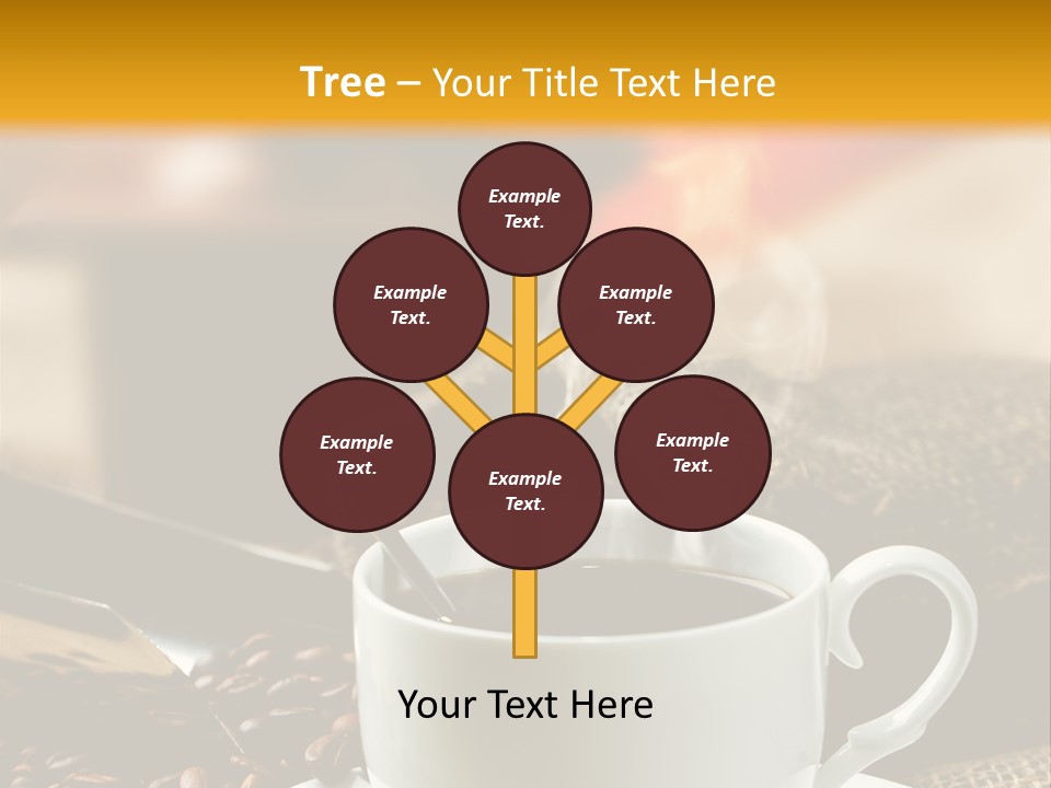 Close Decoration Roasted PowerPoint Template