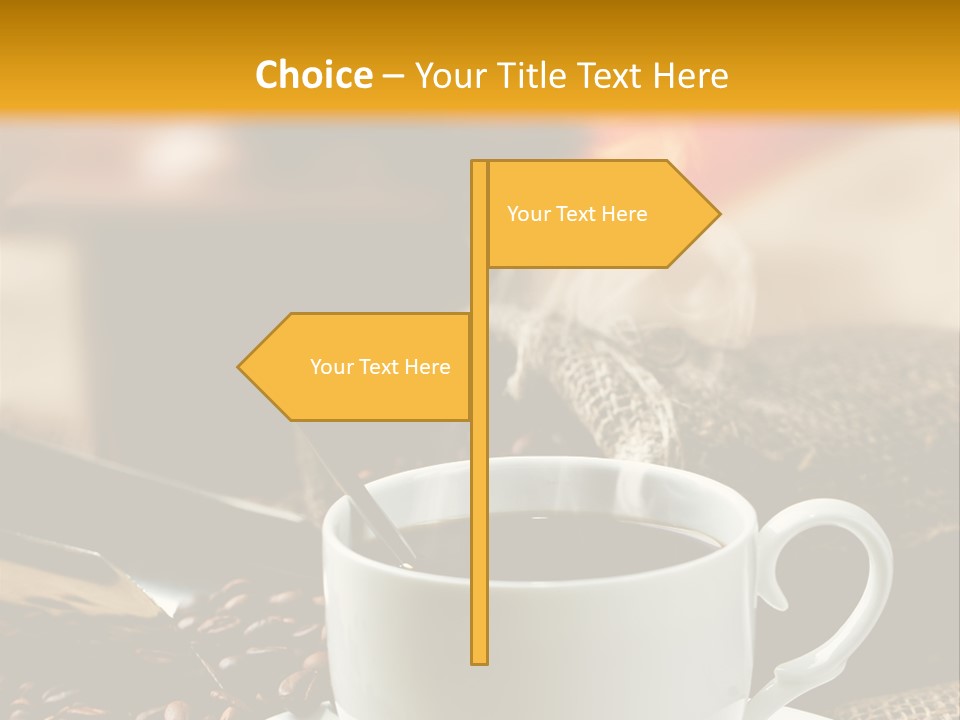 Close Decoration Roasted PowerPoint Template